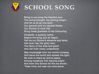 School Song and Form Song